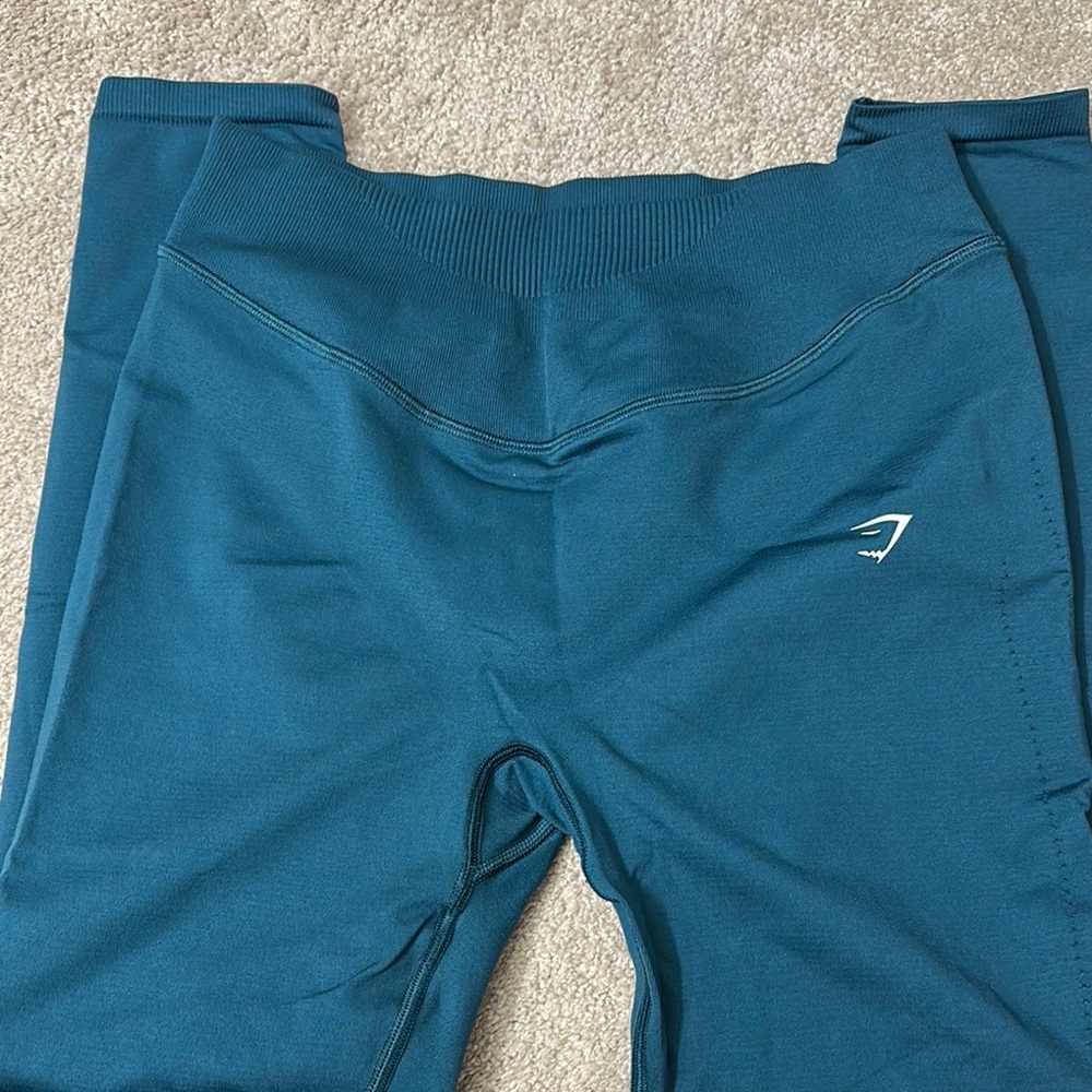 Teal Gymshark Leggings